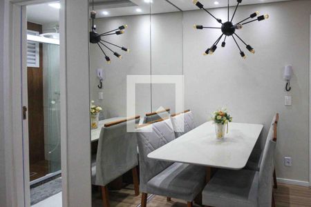Sala de jantar de apartamento à venda com 2 quartos, 48m² em Altos de Vila Prudente, São Paulo