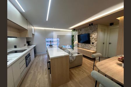 Sala de apartamento para alugar com 2 quartos, 55m² em Jardim Maria Helena, Barueri