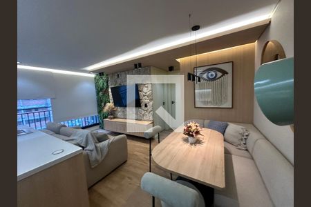 Sala de apartamento para alugar com 2 quartos, 55m² em Jardim Maria Helena, Barueri