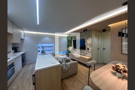 Sala de apartamento para alugar com 2 quartos, 55m² em Jardim Maria Helena, Barueri
