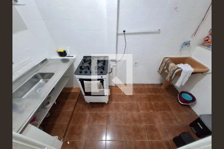 Cozinha  de apartamento à venda com 1 quarto, 50m² em Centro, Rio de Janeiro