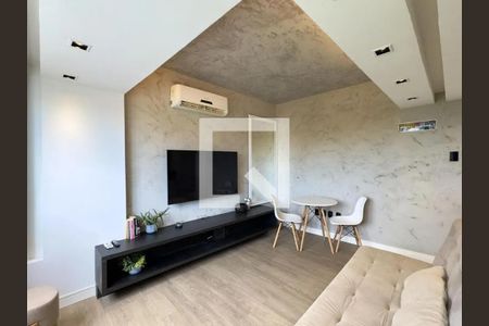 Sala de apartamento para alugar com 1 quarto, 49m² em Centro Histórico, Porto Alegre
