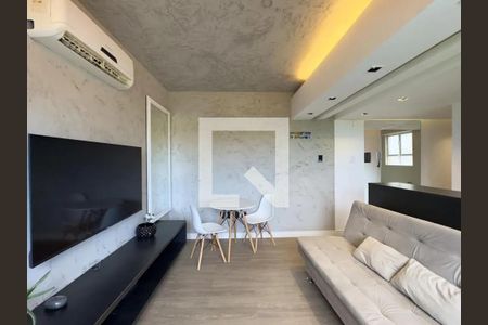Sala de apartamento para alugar com 1 quarto, 49m² em Centro Histórico, Porto Alegre