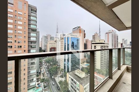 Varanda de apartamento à venda com 3 quartos, 145m² em Jardim Paulista, São Paulo