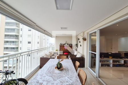 Varanda gourmet de apartamento à venda com 3 quartos, 156m² em Centro, São Bernardo do Campo