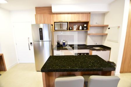 Cozinha de kitnet/studio para alugar com 1 quarto, 46m² em Centro, Campinas