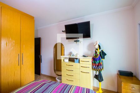 Quarto 1 - Suíte de casa à venda com 3 quartos, 184m² em Vila Eldizia, Santo André