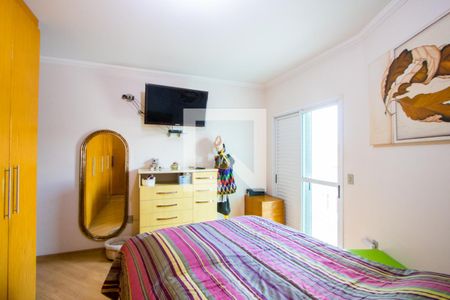 Quarto 1 - Suíte de casa à venda com 3 quartos, 184m² em Vila Eldizia, Santo André