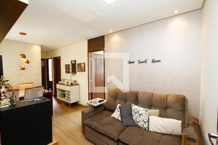Sala de apartamento à venda com 3 quartos, 55m² em Nova Barroca, Belo Horizonte