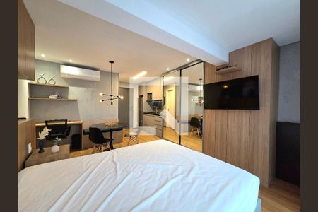 Studio de kitnet/studio para alugar com 1 quarto, 32m² em Indianópolis, São Paulo