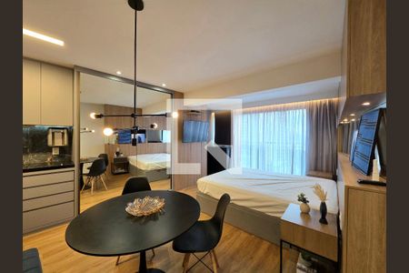 Studio de kitnet/studio para alugar com 1 quarto, 32m² em Indianópolis, São Paulo