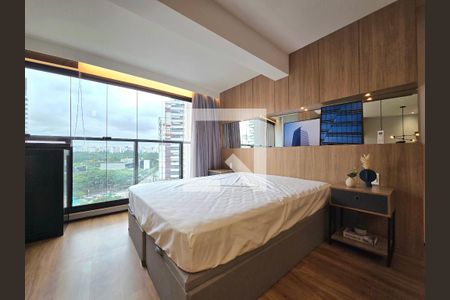 Studio de kitnet/studio para alugar com 1 quarto, 32m² em Indianópolis, São Paulo