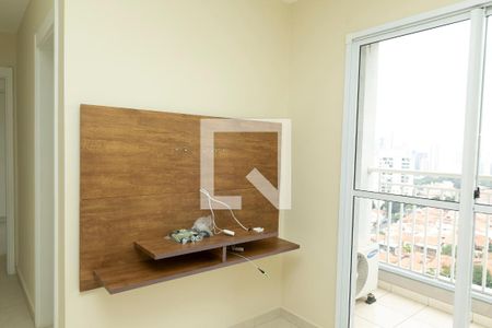 DETALHE SALA de apartamento para alugar com 2 quartos, 55m² em Jardim Belo Horizonte, Campinas