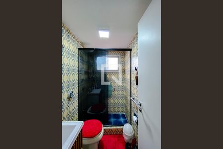 Banheiro de apartamento à venda com 1 quarto, 43m² em Alto da Mooca, São Paulo