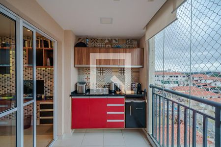 Varanda de apartamento à venda com 3 quartos, 98m² em Vila Polopoli, São Paulo