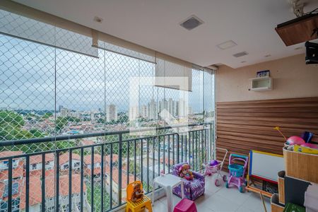 Varanda de apartamento à venda com 3 quartos, 98m² em Vila Polopoli, São Paulo