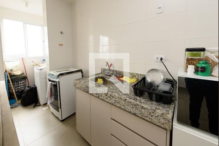Cozinha de apartamento à venda com 2 quartos, 49m² em Milionários, Belo Horizonte