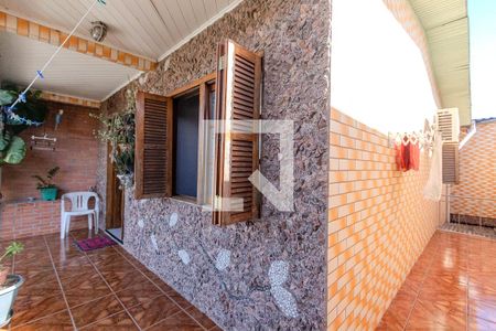 Varanda da Sala de casa à venda com 3 quartos, 109m² em Cristal, Porto Alegre