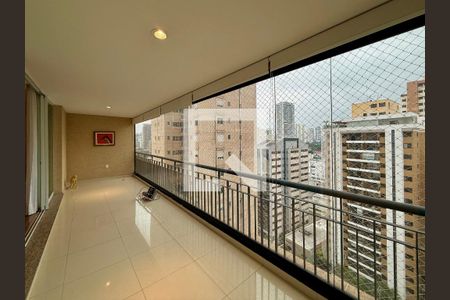 Varanda de apartamento à venda com 3 quartos, 169m² em Brooklin, São Paulo