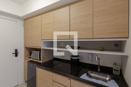 Studio de kitnet/studio para alugar com 1 quarto, 21m² em Indianópolis, São Paulo