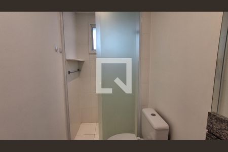 Banheiro de kitnet/studio para alugar com 1 quarto, 52m² em Centro, São Bernardo do Campo