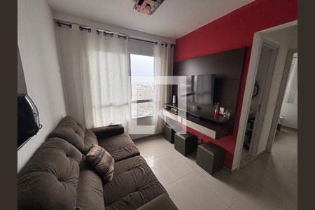 Sala de apartamento à venda com 2 quartos, 47m² em Vila Zefira, São Paulo