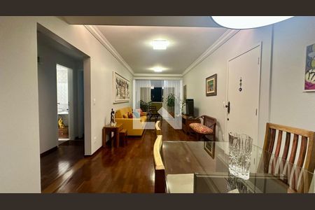 Sala  de apartamento à venda com 3 quartos, 125m² em Gutierrez, Belo Horizonte
