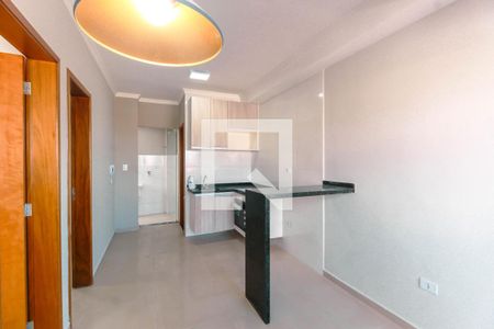Sala/Cozinha de apartamento para alugar com 2 quartos, 39m² em Vila Bertioga, São Paulo
