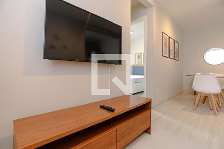 Sala de apartamento para alugar com 2 quartos, 48m² em Vila Mogilar, Mogi das Cruzes