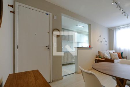 Sala de apartamento para alugar com 2 quartos, 48m² em Vila Mogilar, Mogi das Cruzes