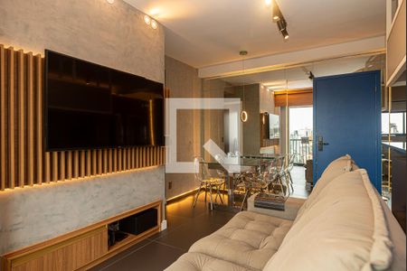 Sala de apartamento para alugar com 1 quarto, 49m² em Bela Vista, São Paulo