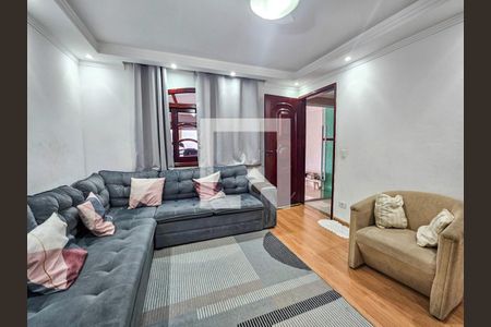 Sala de casa de condomínio para alugar com 3 quartos, 140m² em Jardim Sandra, São Paulo