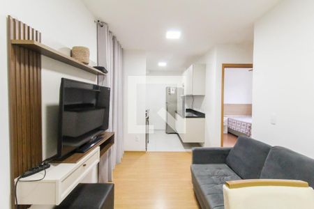 Sala de apartamento para alugar com 2 quartos, 55m² em Igara, Canoas
