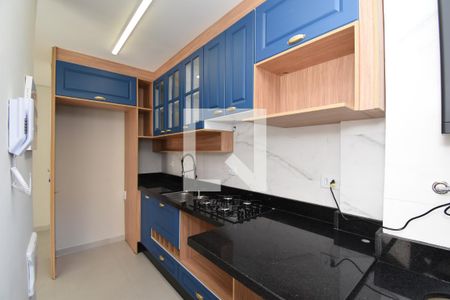 Cozinha de apartamento para alugar com 2 quartos, 53m² em Campina do Siqueira, Curitiba