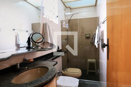 Banheiro da Suíte de apartamento à venda com 4 quartos, 110m² em Silveira, Belo Horizonte
