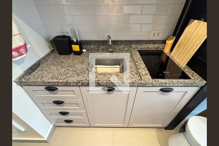 Sala/Cozinha de apartamento para alugar com 1 quarto, 27m² em Vila Olímpia, São Paulo