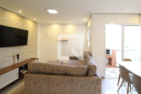 Sala de apartamento à venda com 3 quartos, 89m² em Santa Maria, São Caetano do Sul