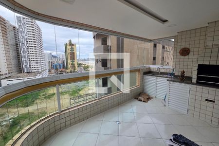 Varanda de apartamento para alugar com 1 quarto, 75m² em Aviação, Praia Grande