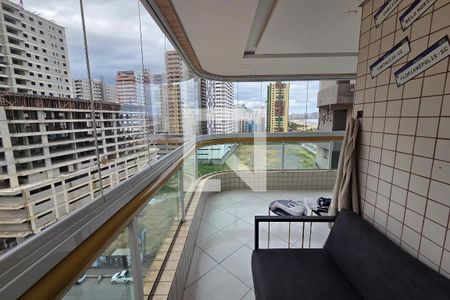Varanda de apartamento para alugar com 1 quarto, 75m² em Aviação, Praia Grande