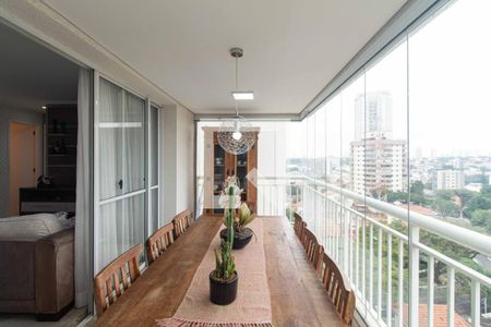 Varanda de apartamento à venda com 4 quartos, 129m² em Jardim da Gloria, São Paulo