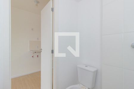 Banheiro de apartamento para alugar com 1 quarto, 16m² em Vila Pereira Barreto, São Paulo