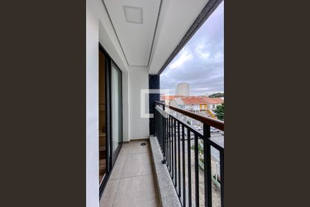 Varanda de kitnet/studio para alugar com 1 quarto, 27m² em Vila Anglo Brasileira, São Paulo
