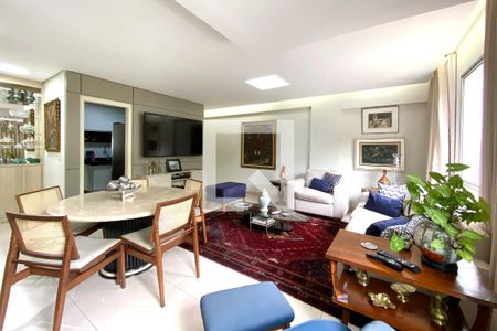 Sala de apartamento à venda com 3 quartos, 98m² em Buritis, Belo Horizonte