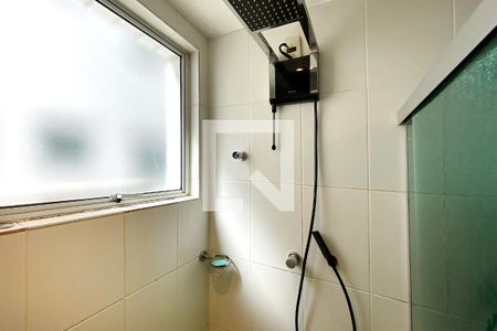 Banheiro da Suíte de apartamento à venda com 3 quartos, 98m² em Buritis, Belo Horizonte