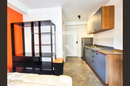 Sala/Quarto de kitnet/studio para alugar com 1 quarto, 20m² em Campos Elíseos, São Paulo