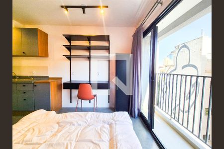 Sala/Quarto de kitnet/studio para alugar com 1 quarto, 20m² em Campos Elíseos, São Paulo