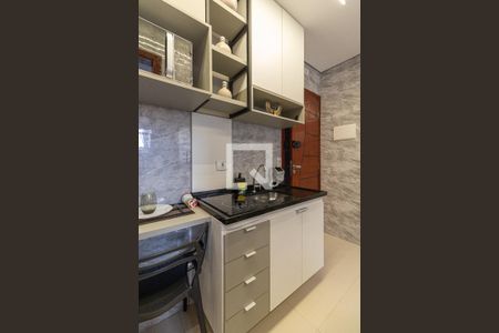 Sala/Cozinha/Área de Serviço  de apartamento para alugar com 1 quarto, 30m² em Jardim Aricanduva, São Paulo