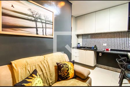 Sala  de apartamento para alugar com 1 quarto, 28m² em Jardim Aricanduva, São Paulo