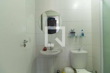 Banheiro da Suíte de apartamento à venda com 1 quarto, 27m² em Cambuci, São Paulo