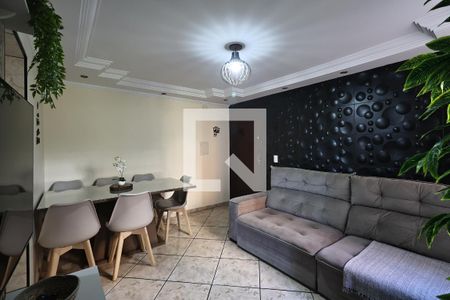 Sala de apartamento à venda com 2 quartos, 55m² em Jardim Alvorada, Santo André